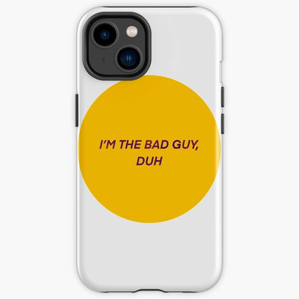 Billie  Bad guy| Perfect Gift|billie eilish gift iPhone Tough Case RB1210 product Offical billieeilish Merch