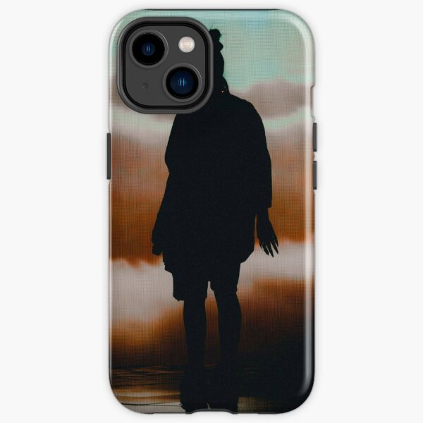Black Awesome Silhouette Billie iPhone Tough Case RB1210 product Offical billieeilish Merch