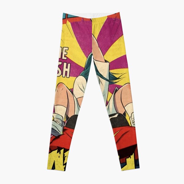 Funny Bad Guy Comics Poster Leggings RB1210 product Offical billieeilish Merch
