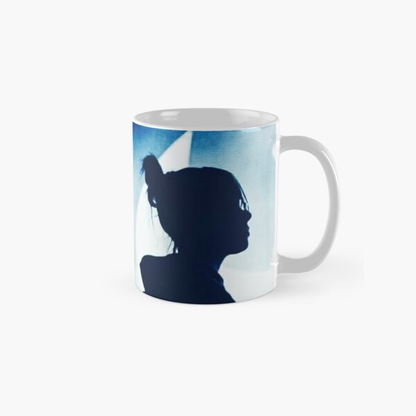 Black Awesome Silhouette Billie Classic Mug RB1210 product Offical billieeilish Merch