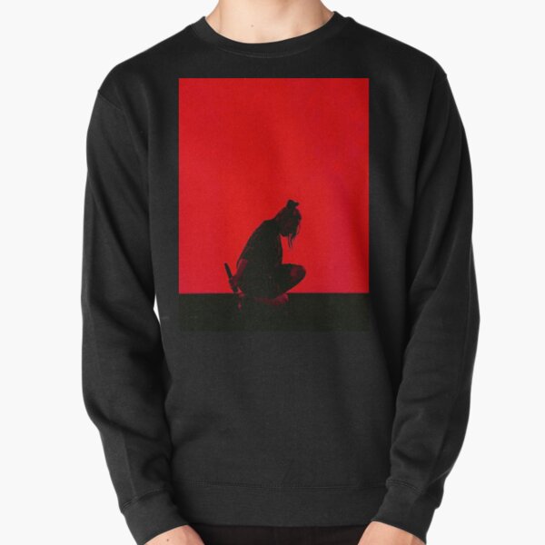 Black Awesome Silhouette Billie Pullover Sweatshirt RB1210 product Offical billieeilish Merch