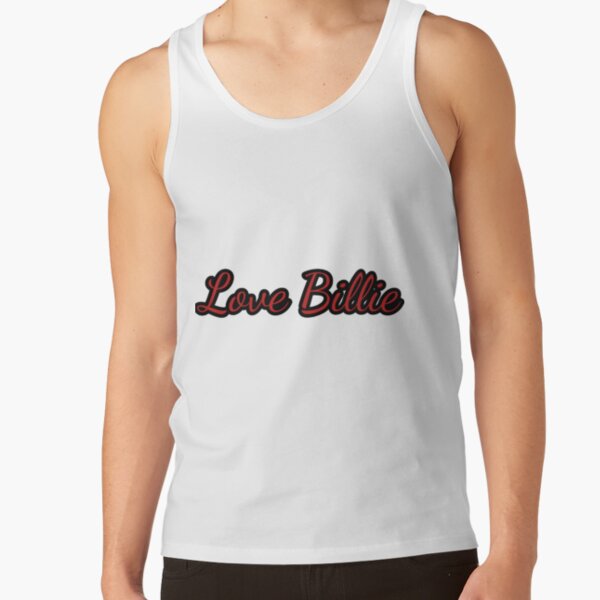 Love Billie Typography    Tank Top RB1210 product Offical billieeilish Merch