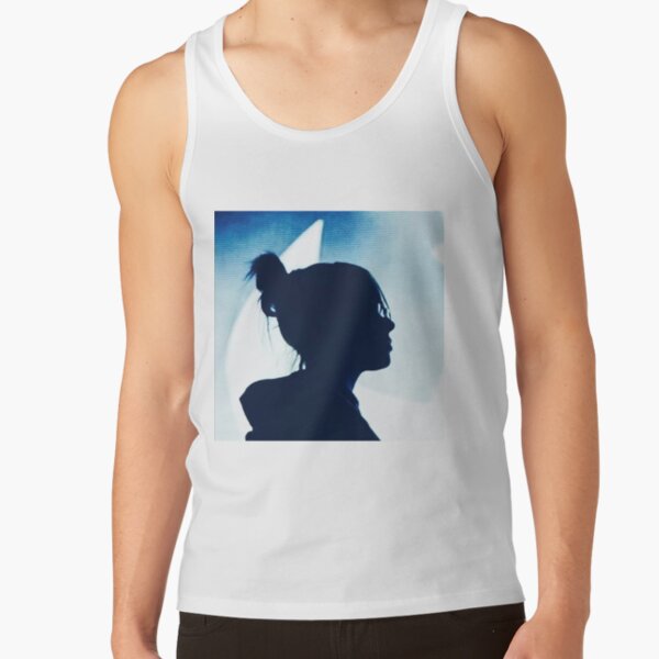 Black Awesome Silhouette Billie Tank Top RB1210 product Offical billieeilish Merch