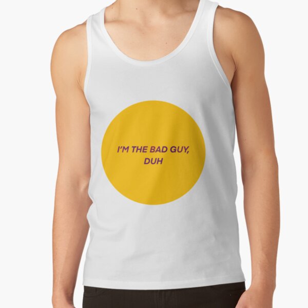Billie  Bad guy| Perfect Gift|billie eilish gift Tank Top RB1210 product Offical billieeilish Merch