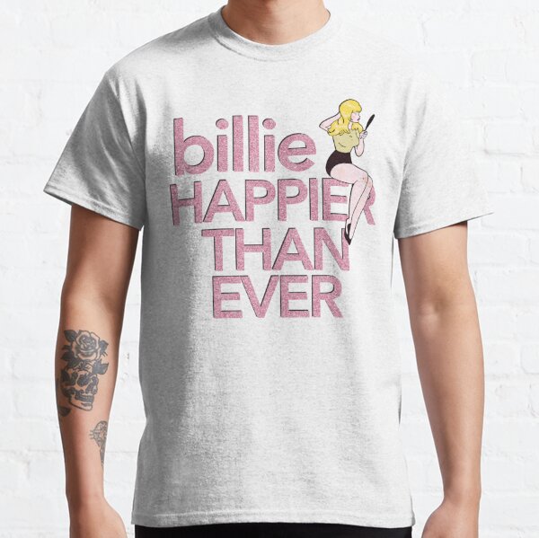 Billie Happier Than Ever Classic T-Shirt RB1210 product Offical billieeilish Merch