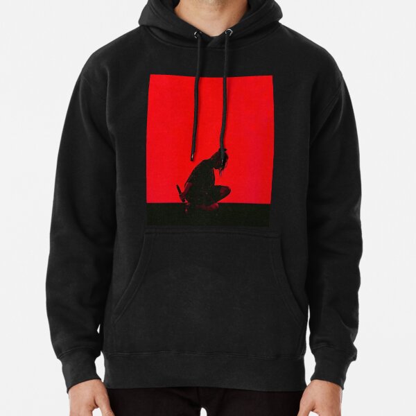 Black Awesome Silhouette Billie Pullover Hoodie RB1210 product Offical billieeilish Merch