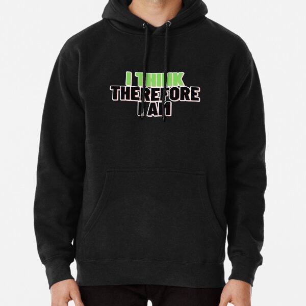 I Think Therefore I Am Billie Eilish Pullover Hoodie RB1210 product Offical billieeilish Merch