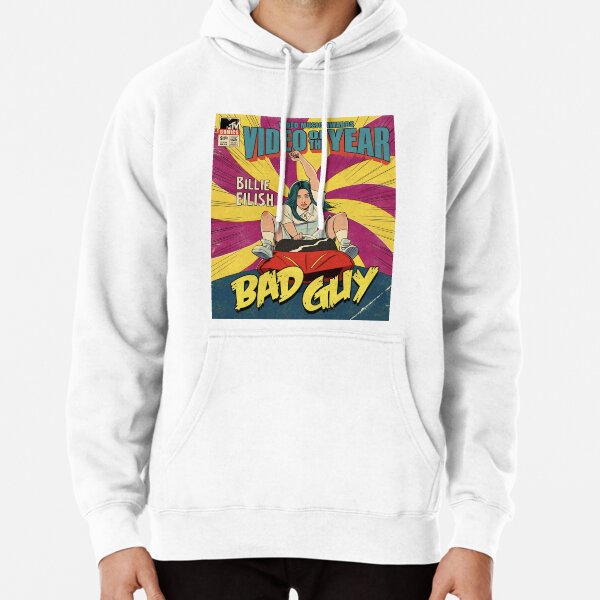 Funny Bad Guy Comics Poster Pullover Hoodie RB1210 product Offical billieeilish Merch