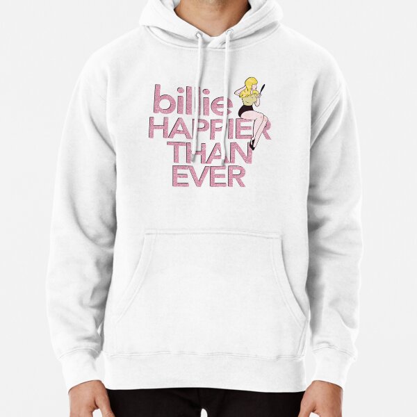 Billie Happier Than Ever Pullover Hoodie RB1210 product Offical billieeilish Merch