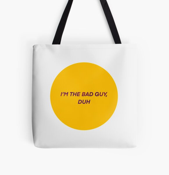 Billie  Bad guy| Perfect Gift|billie eilish gift All Over Print Tote Bag RB1210 product Offical billieeilish Merch