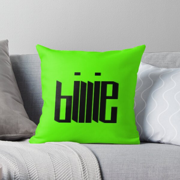 neon billie eilish art Throw Pillow RB1210 product Offical billieeilish Merch