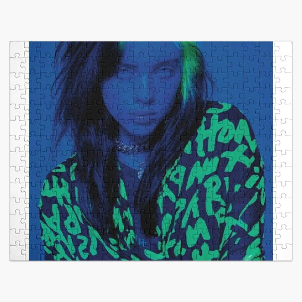 Billieeilishs Best Singer || 0003 Poster Jigsaw Puzzle RB1210 product Offical billieeilish Merch