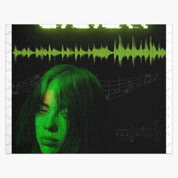 Billieeilishs Best Singer || 0005 Poster Jigsaw Puzzle RB1210 product Offical billieeilish Merch