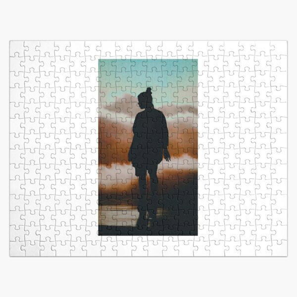 silhouette billie Jigsaw Puzzle RB1210 product Offical billieeilish Merch