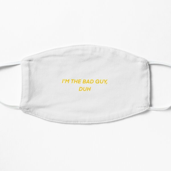 billie  bad guy 2| Perfect Gift|billie eilish gift Flat Mask RB1210 product Offical billieeilish Merch